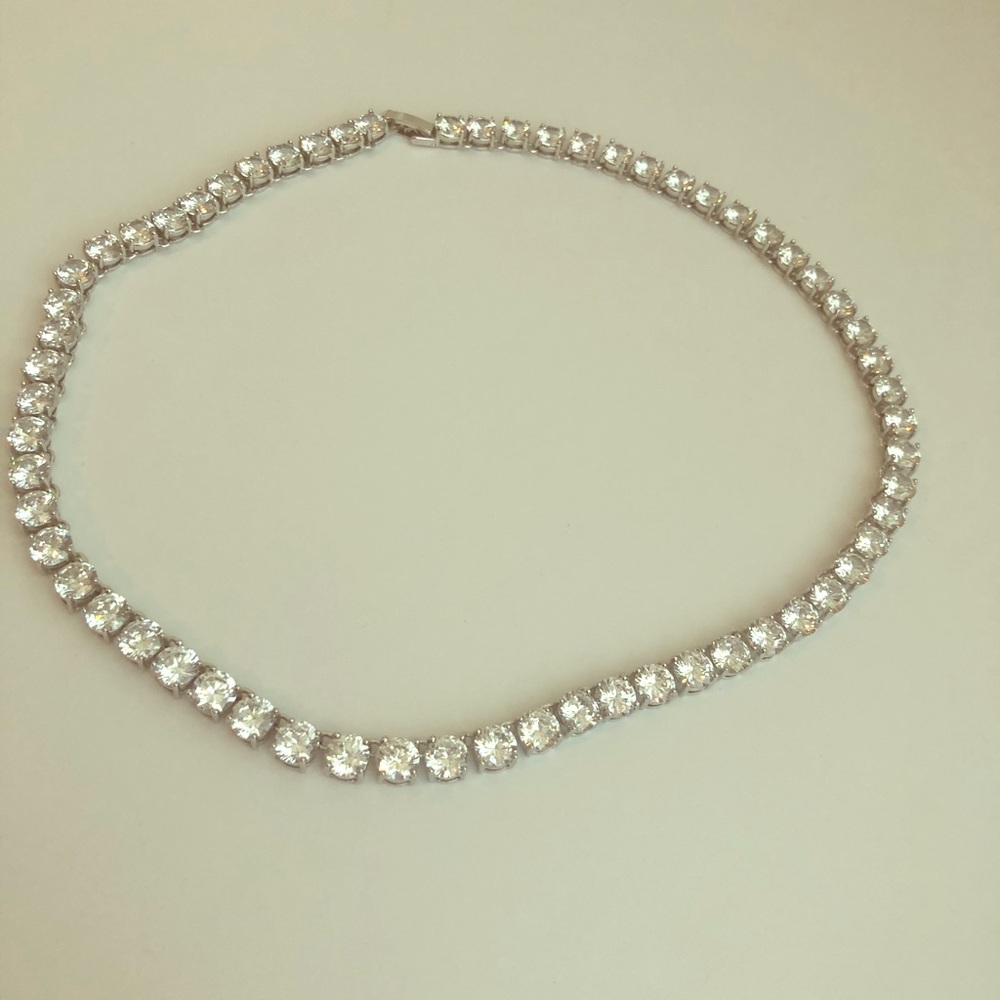 Cubic Zirconia Necklace.